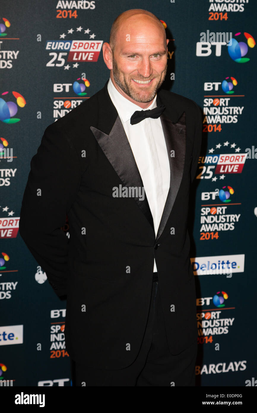 8 mai 2014, Londres, Royaume-Uni. Lawrence Dallaglio assiste à la remise des prix de l'industrie du sport BT à Battersea Evolution le 8 mai 2014 à Londres, au Royaume-Uni. Banque D'Images