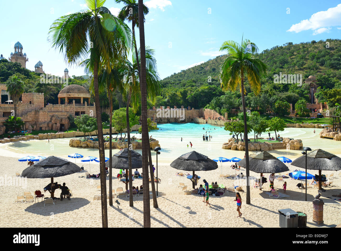 Vallée des vagues, Sun City Holiday Resort, Pilanesberg, Province du Nord Ouest de la République d Afrique du Sud Banque D'Images