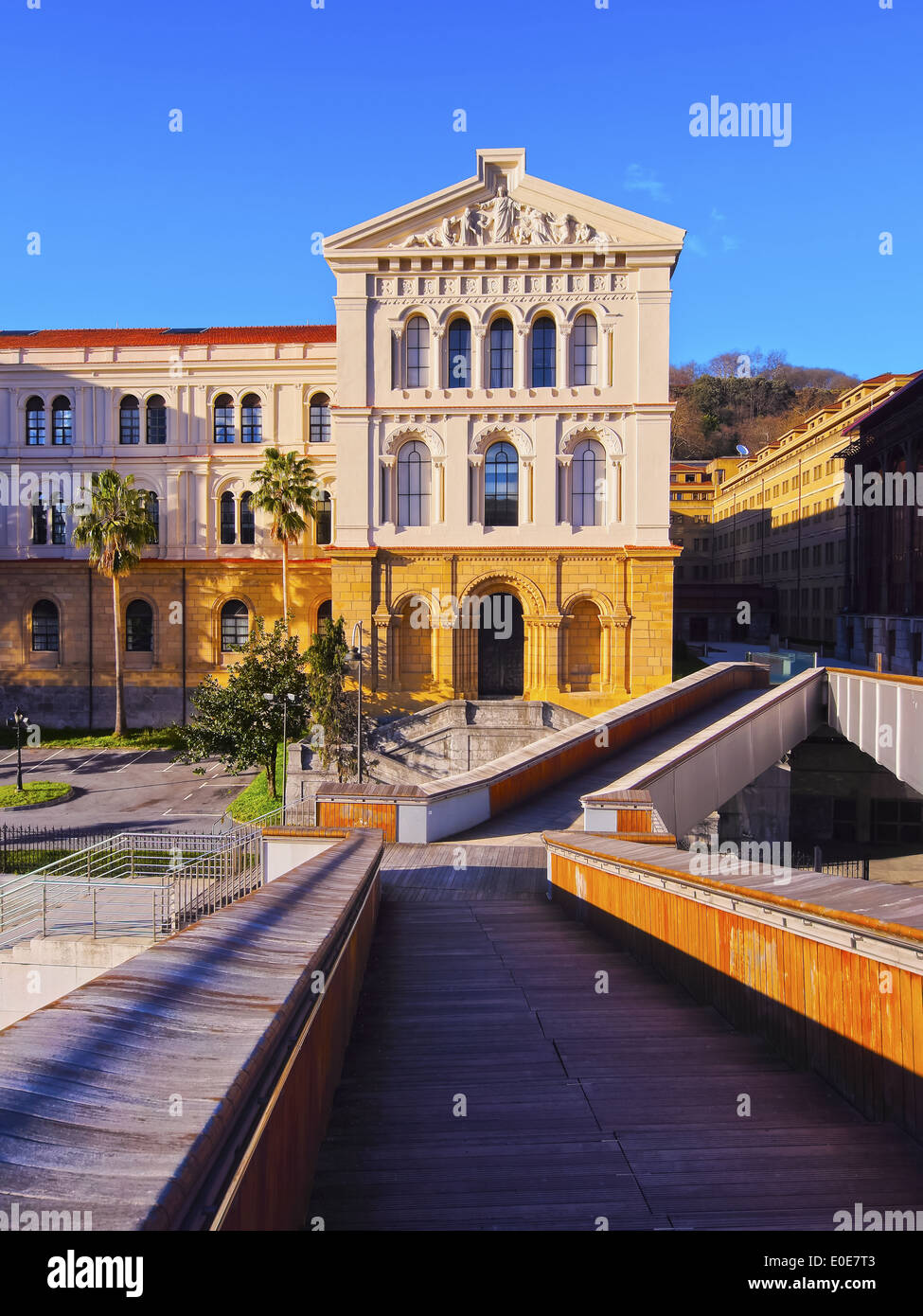 L'Université de Deusto à Bilbao, Biscaye, Pays Basque, Espagne Banque D'Images