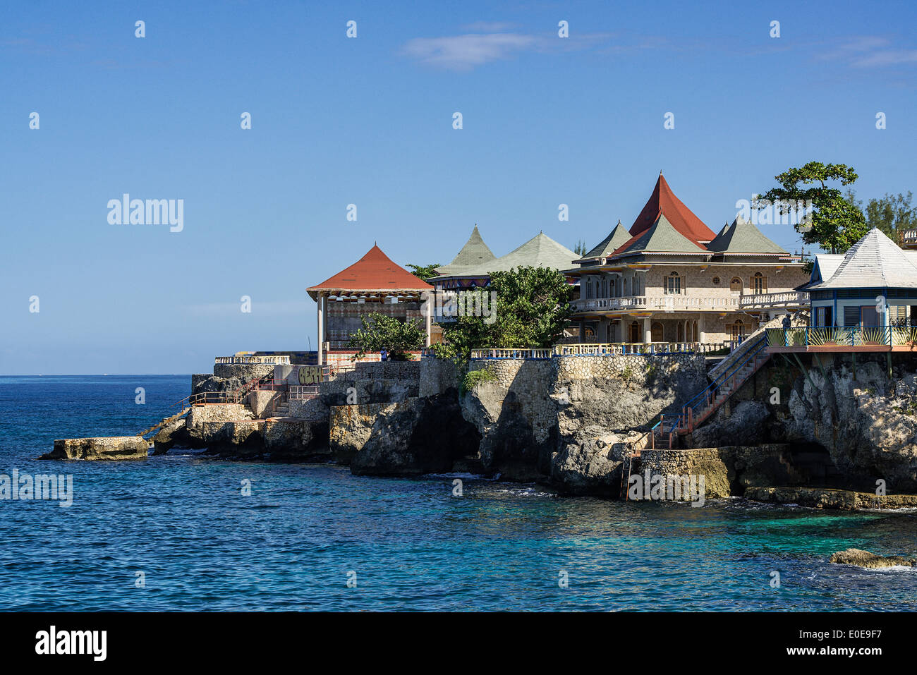 La Kaiser's Resort Hotel and Club, Negril, Jamaïque Banque D'Images La Kaiser's Resort Hotel and Club, Negril, Jamaïque Banque D'Images