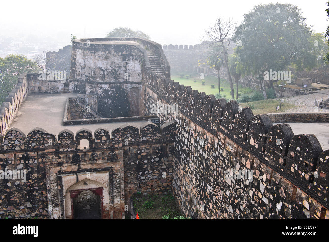 Malang est une ville historique de l'Inde du nord, situé dans la région de Bundelkhand sur les rives de la rivière Pushpavati ou Pahuj Banque D'Images