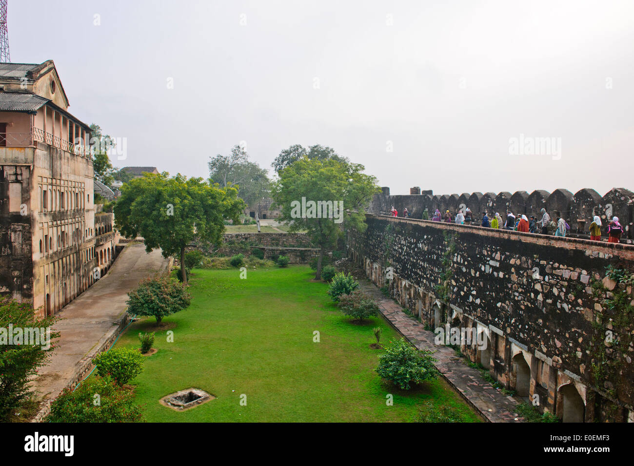 Malang est une ville historique de l'Inde du nord, situé dans la région de Bundelkhand sur les rives de la rivière Pushpavati ou Pahuj Banque D'Images