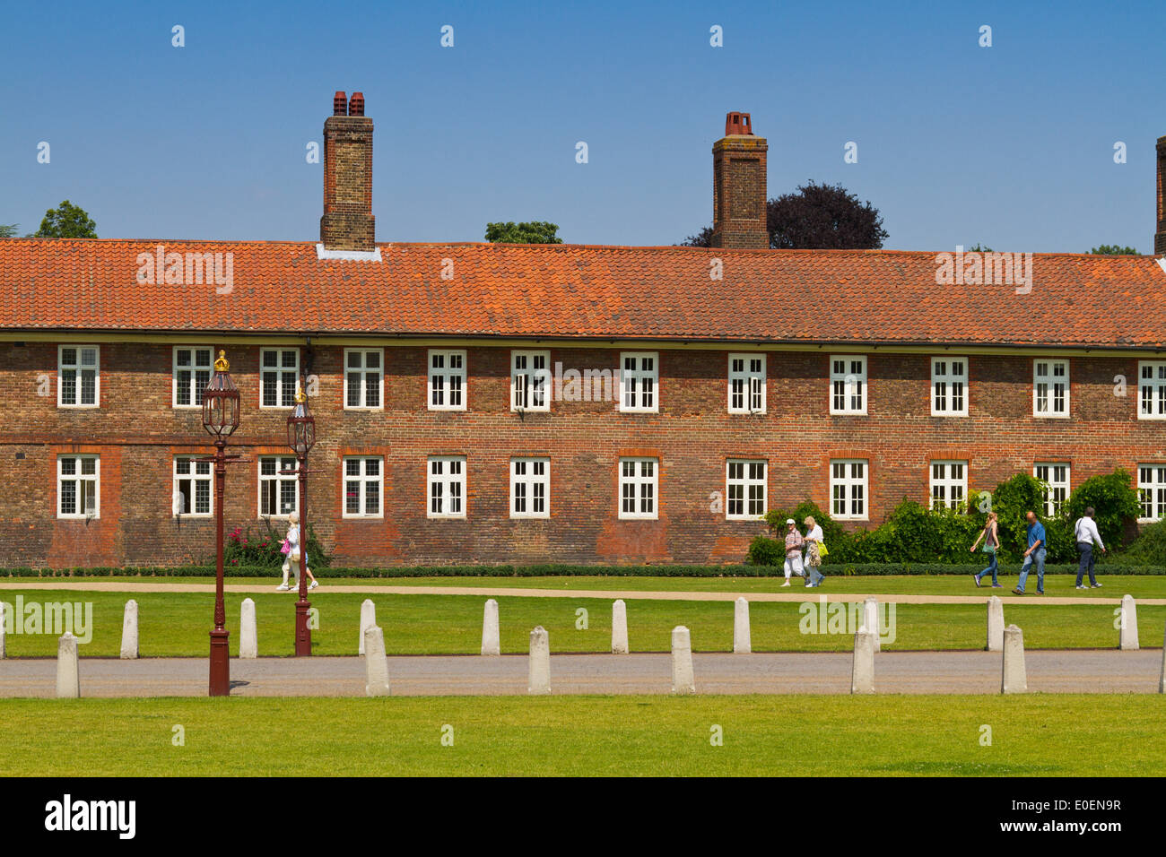 Hampton Court en juillet 2013 Banque D'Images