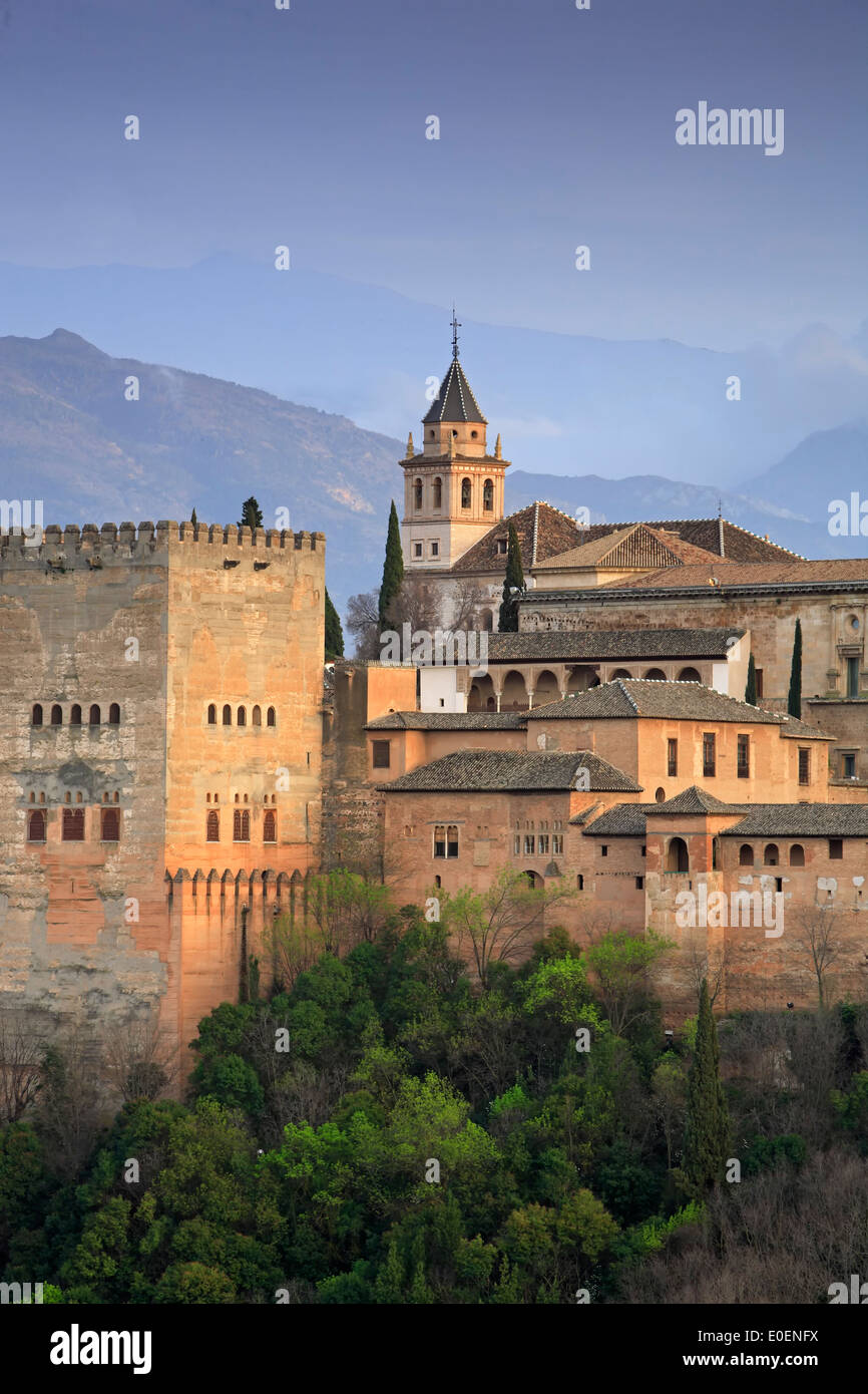 L'Alhambra, Grenade, Espagne Banque D'Images