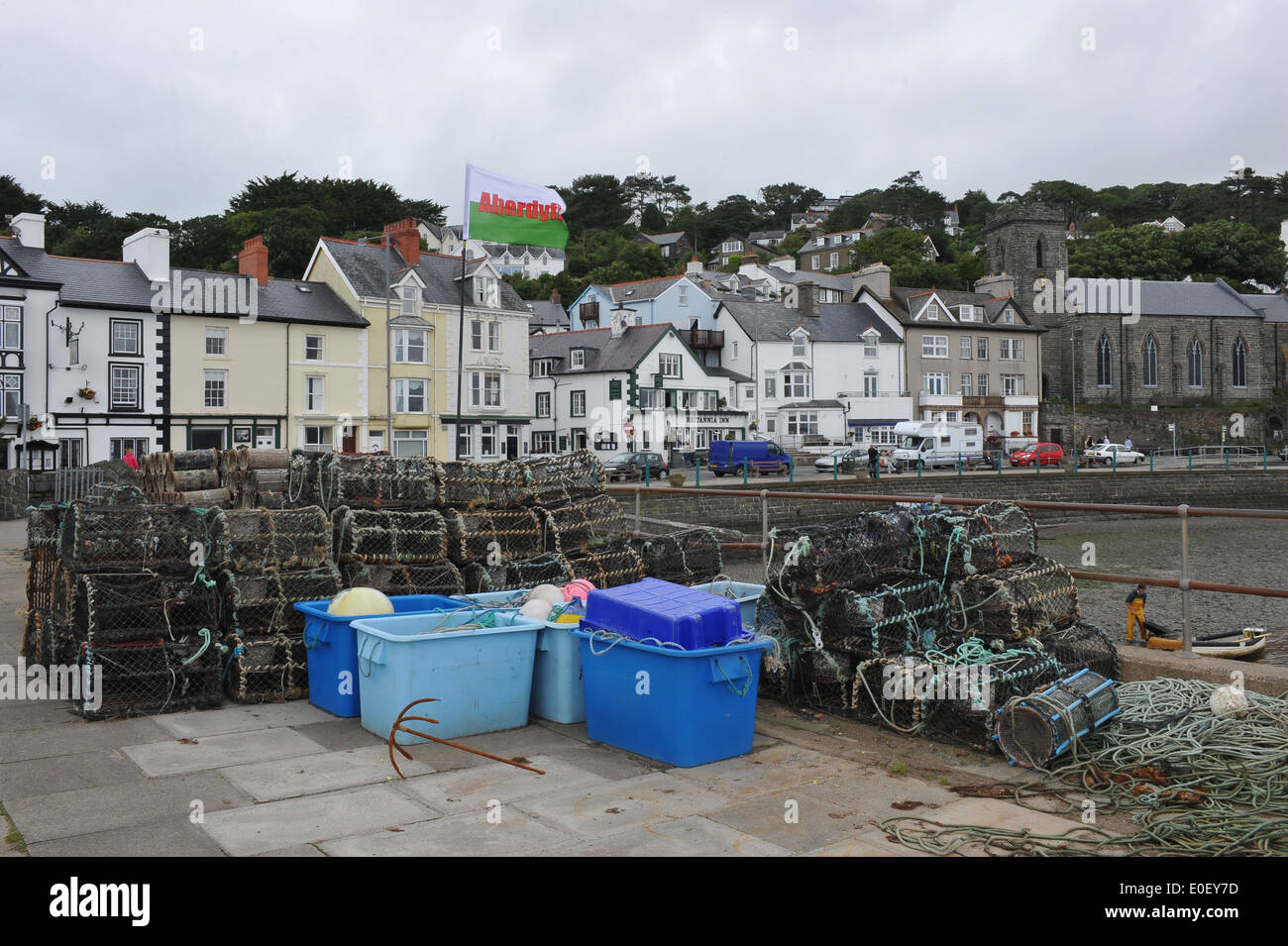 Aberdyfi, Port et village de pêcheurs de Gwynedd dans le Nord du Pays de Galles Banque D'Images