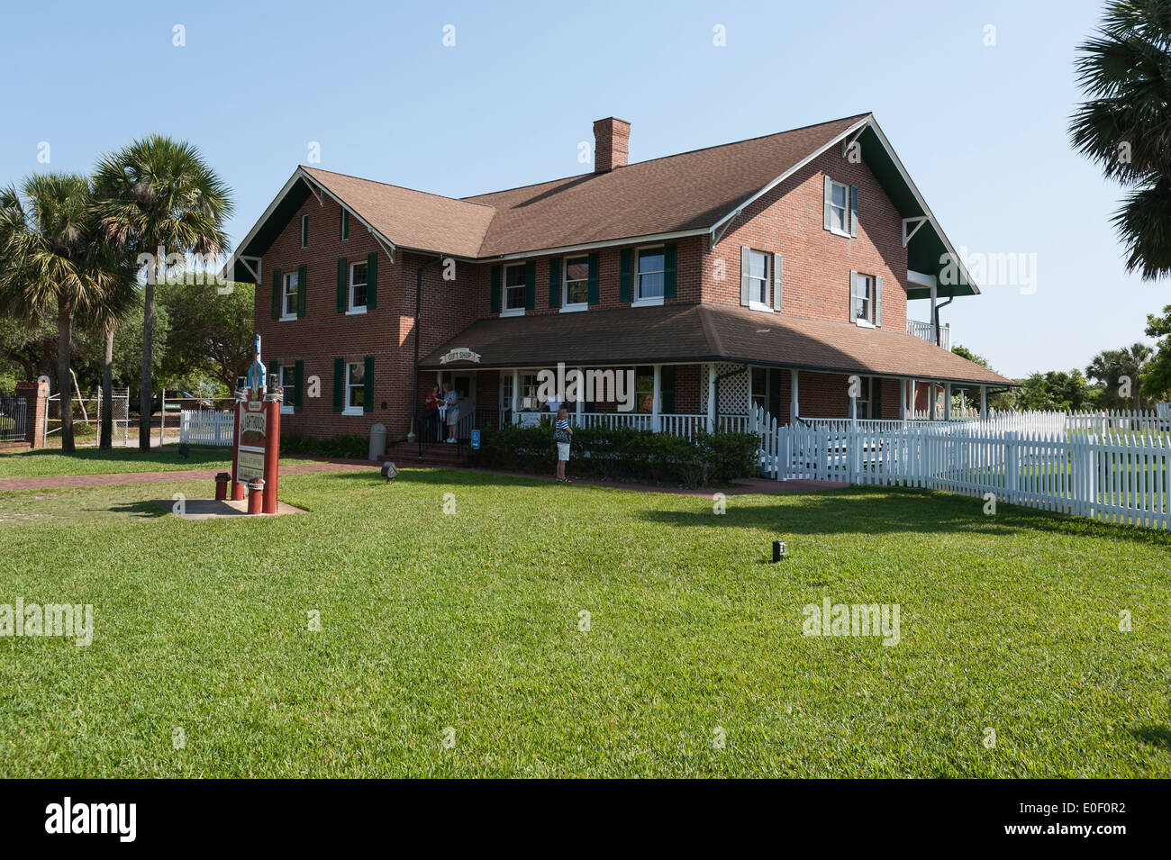 Floride Ponce Inlet Lighthouse Museum Gift shop Banque D'Images