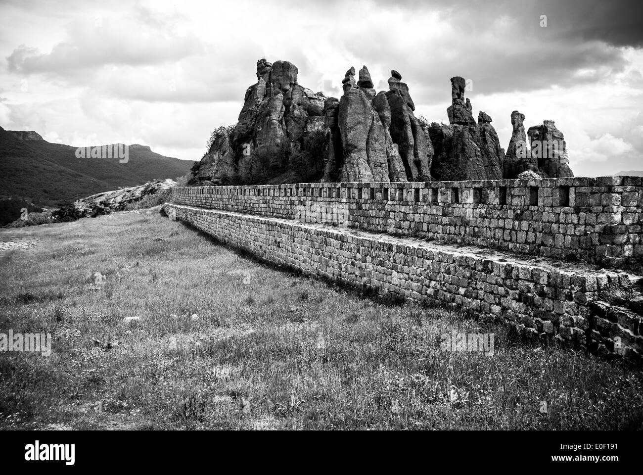 La forteresse de Belogradchik, nord-ouest de la Bulgarie Banque D'Images