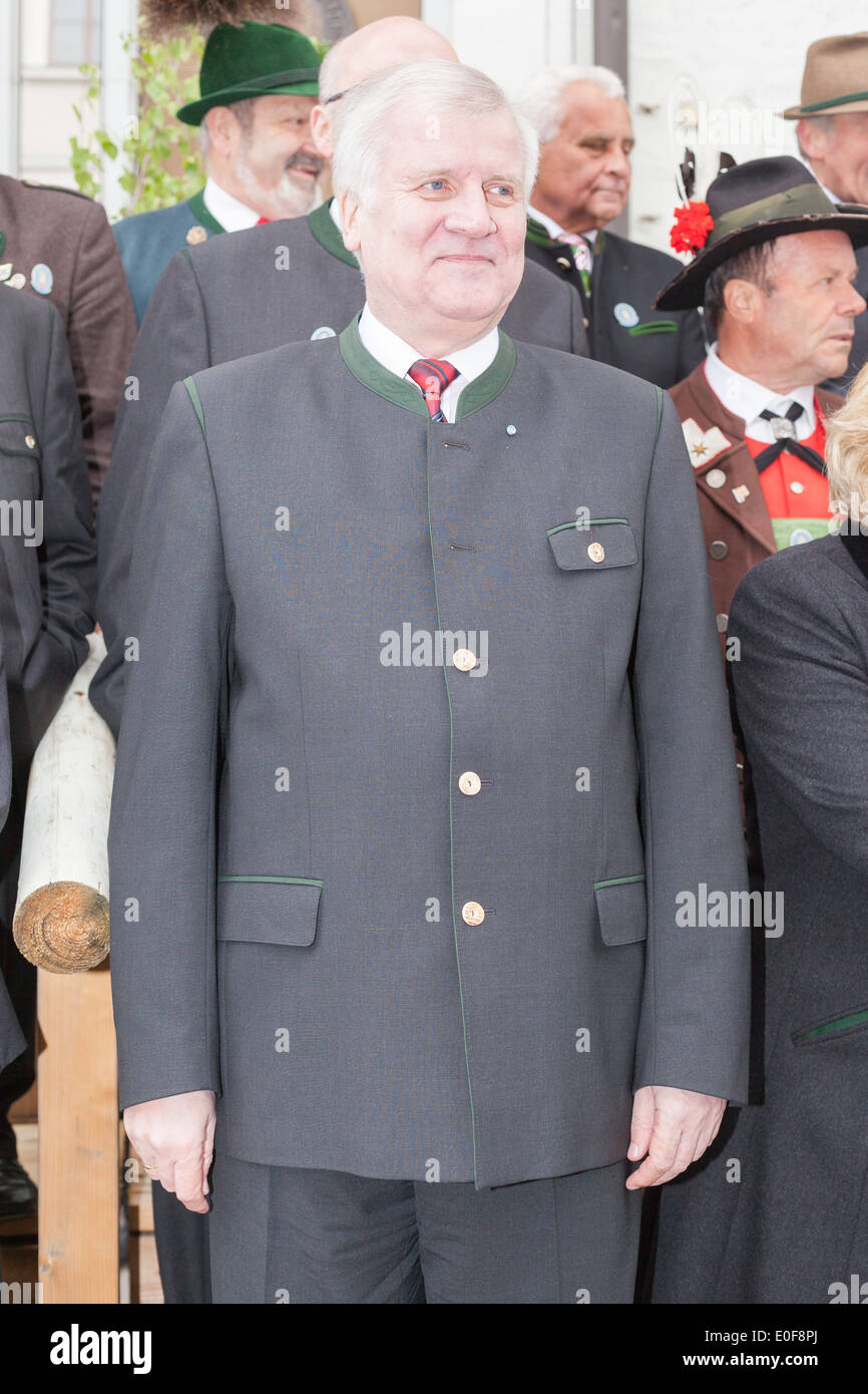 Premier Ministre de la CSU Horst Seehofer Banque D'Images