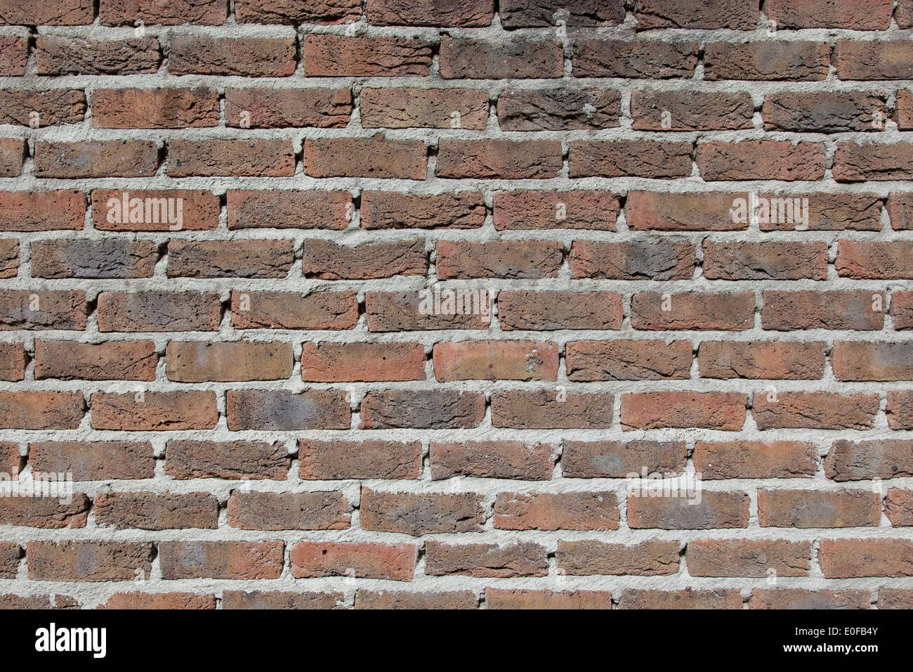Très vieille brique rouge foncé wall texture Banque D'Images