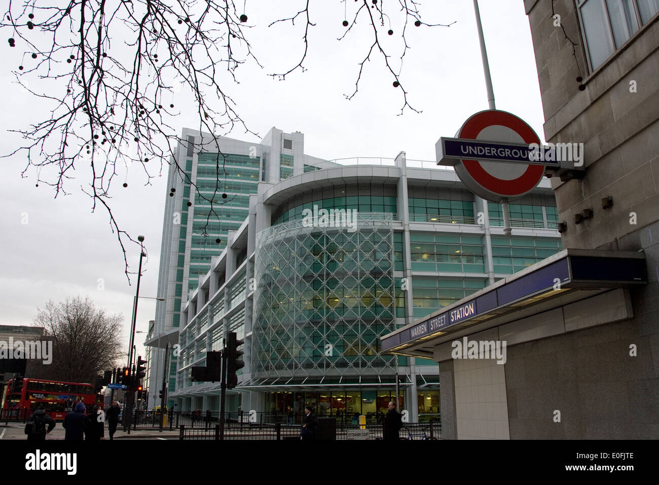 University College Hospital Euston Banque D'Images