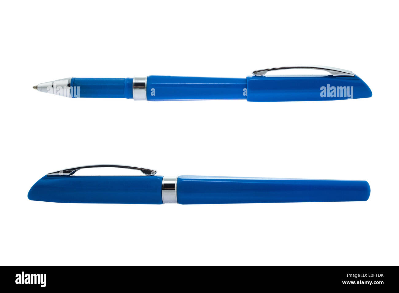 Pen isolé sur le fond blanc avec clipping path Banque D'Images