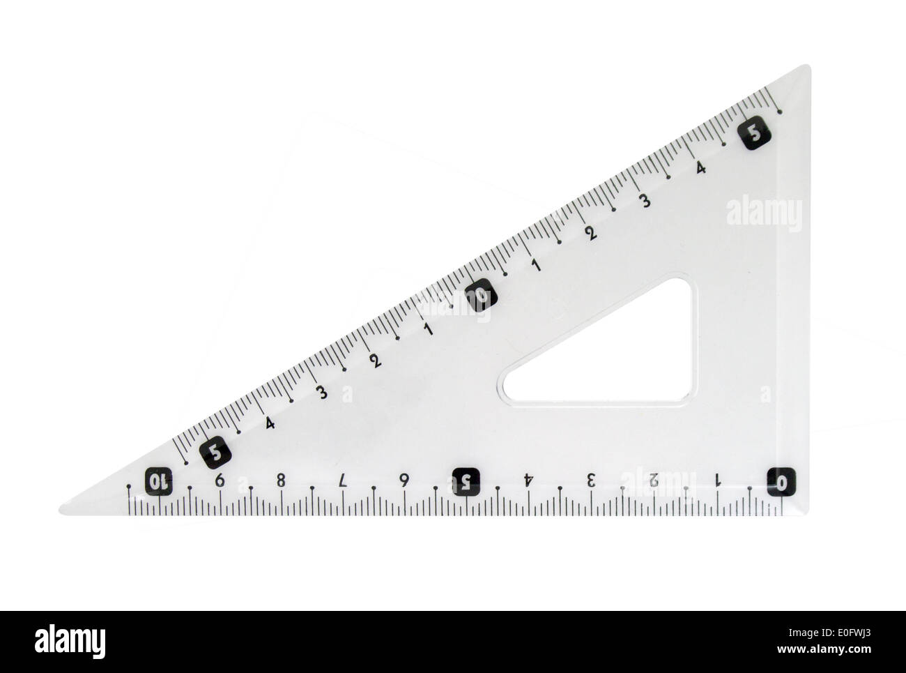 Outils de dessin technique isolé sur blanc. Banque D'Images