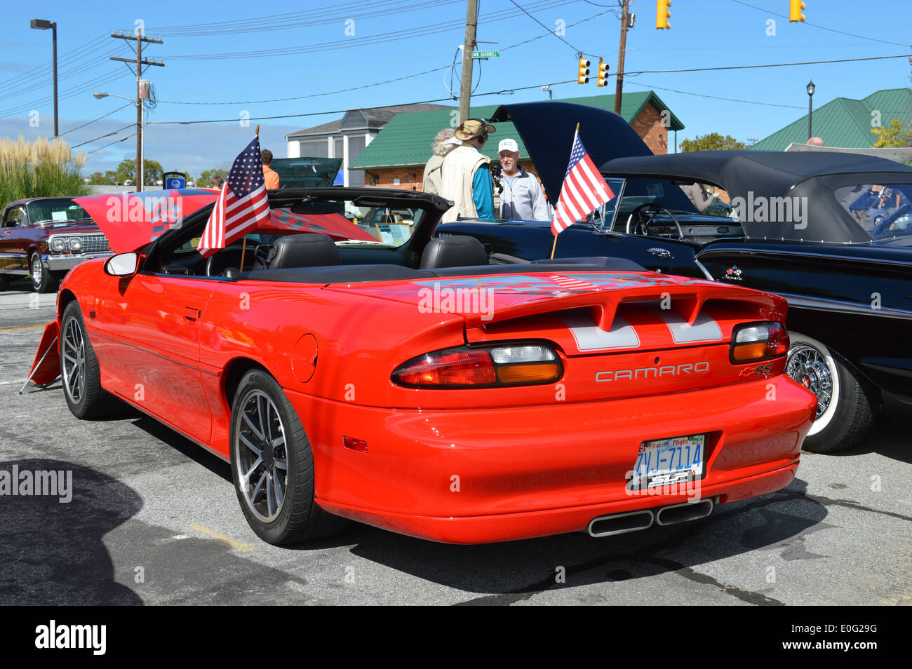Une Camaro SS convertible. Banque D'Images
