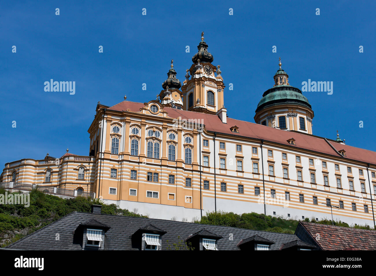 Monastère Melk Basse-autriche, Autriche., Stift Melk dans Niederoesterreich, oesterreich. Banque D'Images