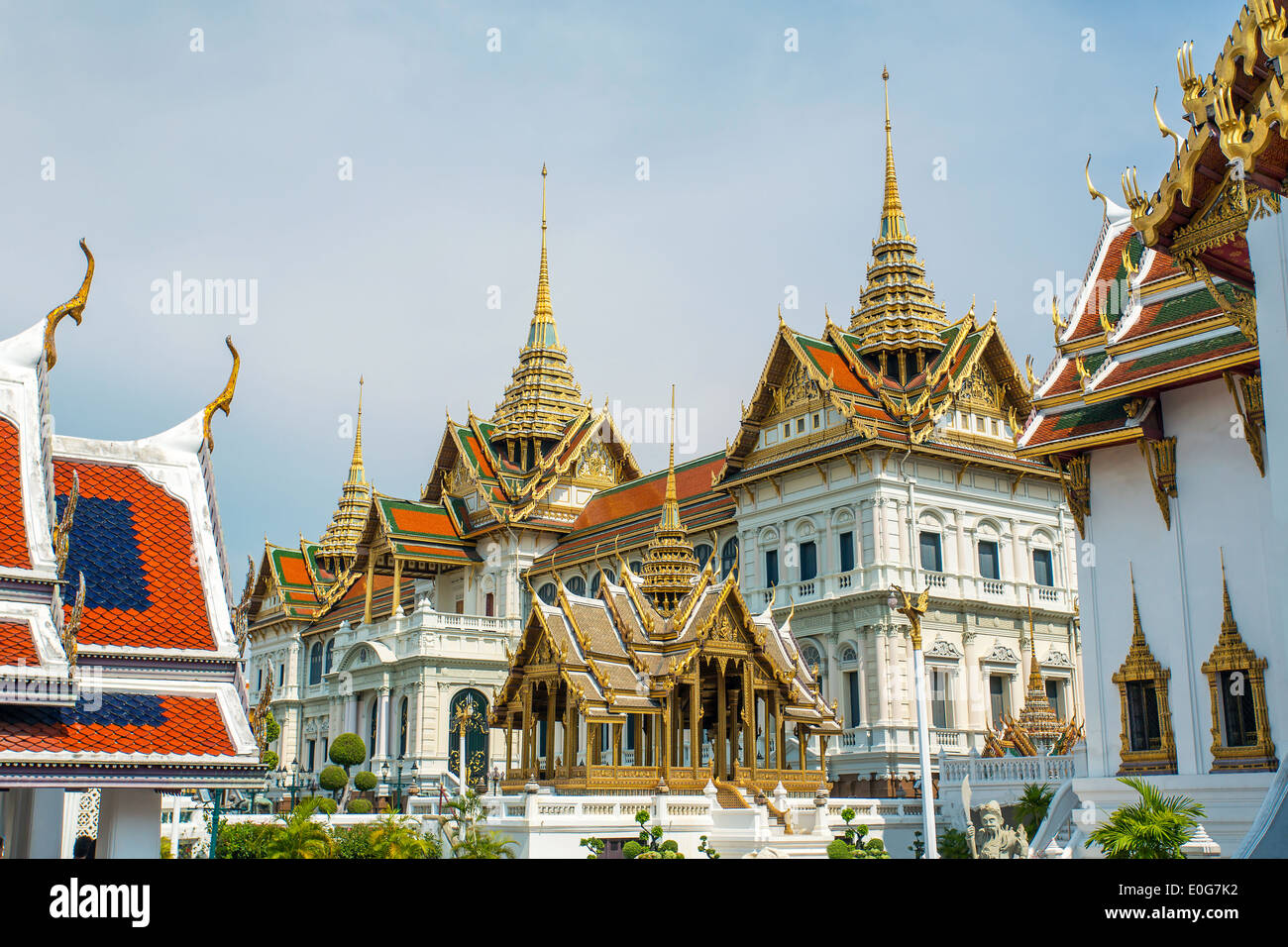 Grand Palais à Bangkok, Thaïlande Banque D'Images