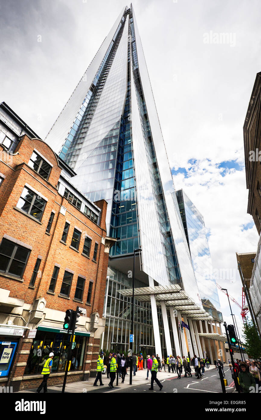 Le Shard à Londres. Banque D'Images