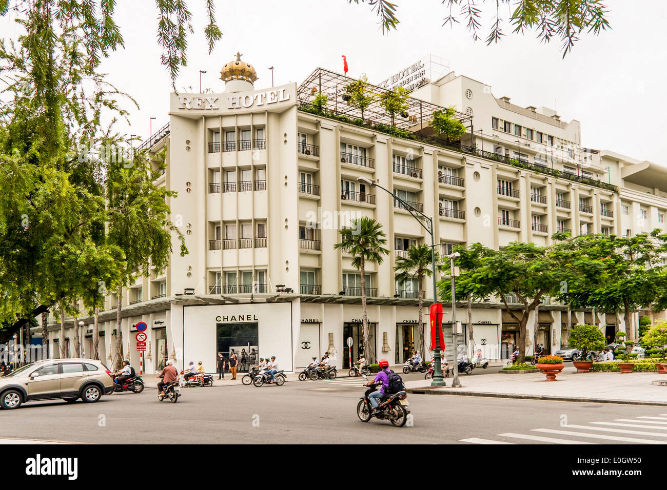 L'hôtel Rex à Saigon, Vietnam du Sud, Vietnam, Asie Banque D'Images