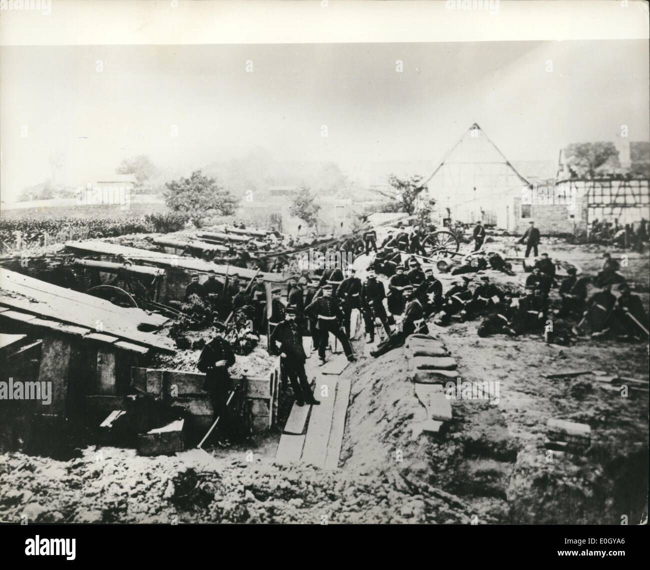 Jan 01, 1870 - France - la guerre FrancoÐPrussian, souvent appelé en France comme la guerre de 1870, était un conflit opposant le Second Empire français contre le royaume de Prusse, aidé par la Confédération de l'Allemagne du Nord, dont elle est membre. La guerre et ses corollaires de victoire allemande est remarquable pour son impact et l'héritage de l'Europe. L'unification de l'Allemagne, enfin appliquée après des années de délibérations et les conflits, conduire à la nouvelle nation industrielle nouvellement et modification de l'équilibre des pouvoirs en Europe Banque D'Images