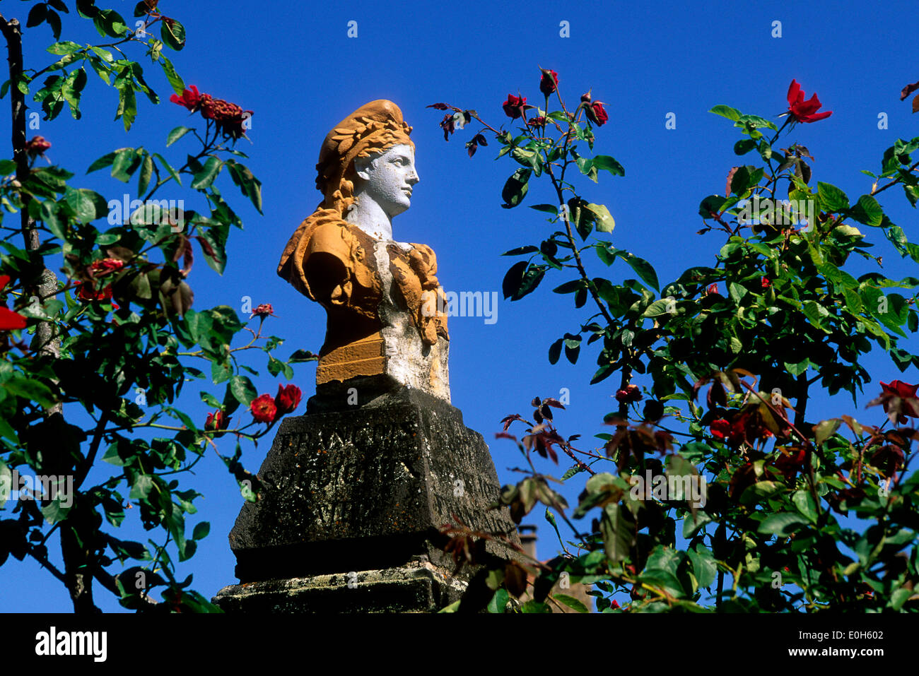 Statue de Marianne, France Banque D'Images