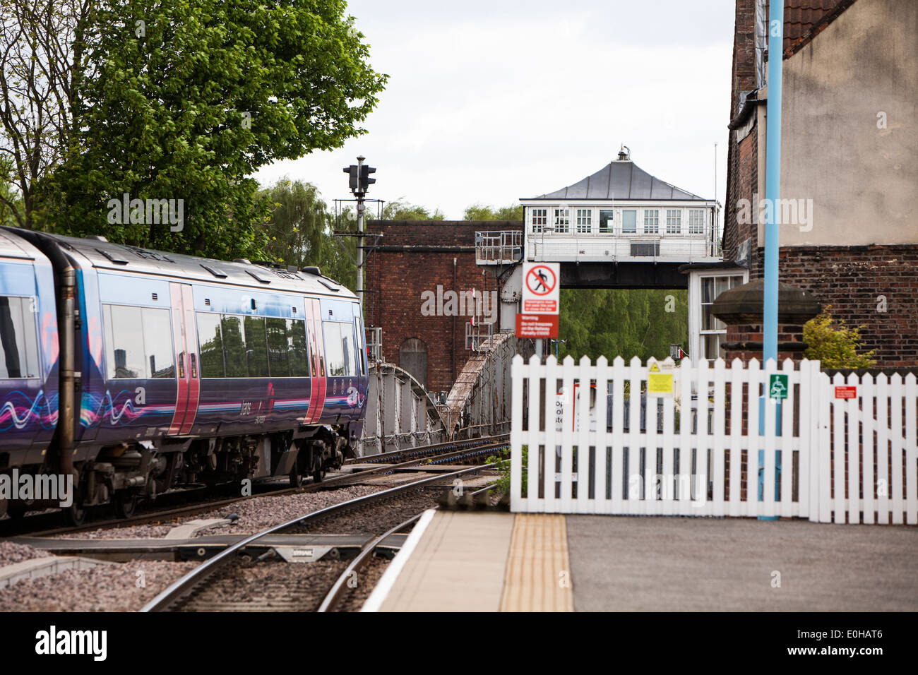 Selby, chemin de fer Banque D'Images