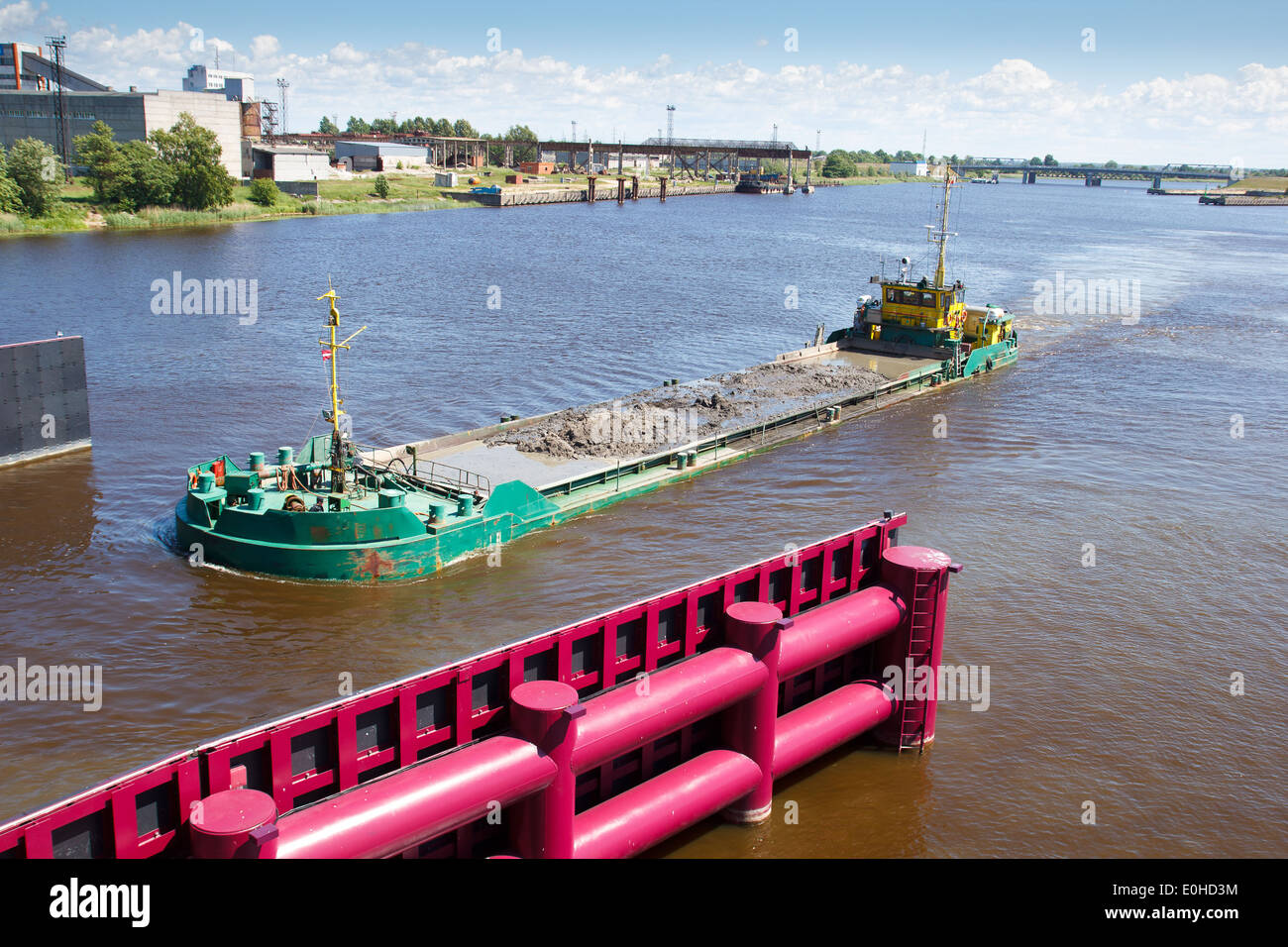 Transport de l'eau, Banque D'Images