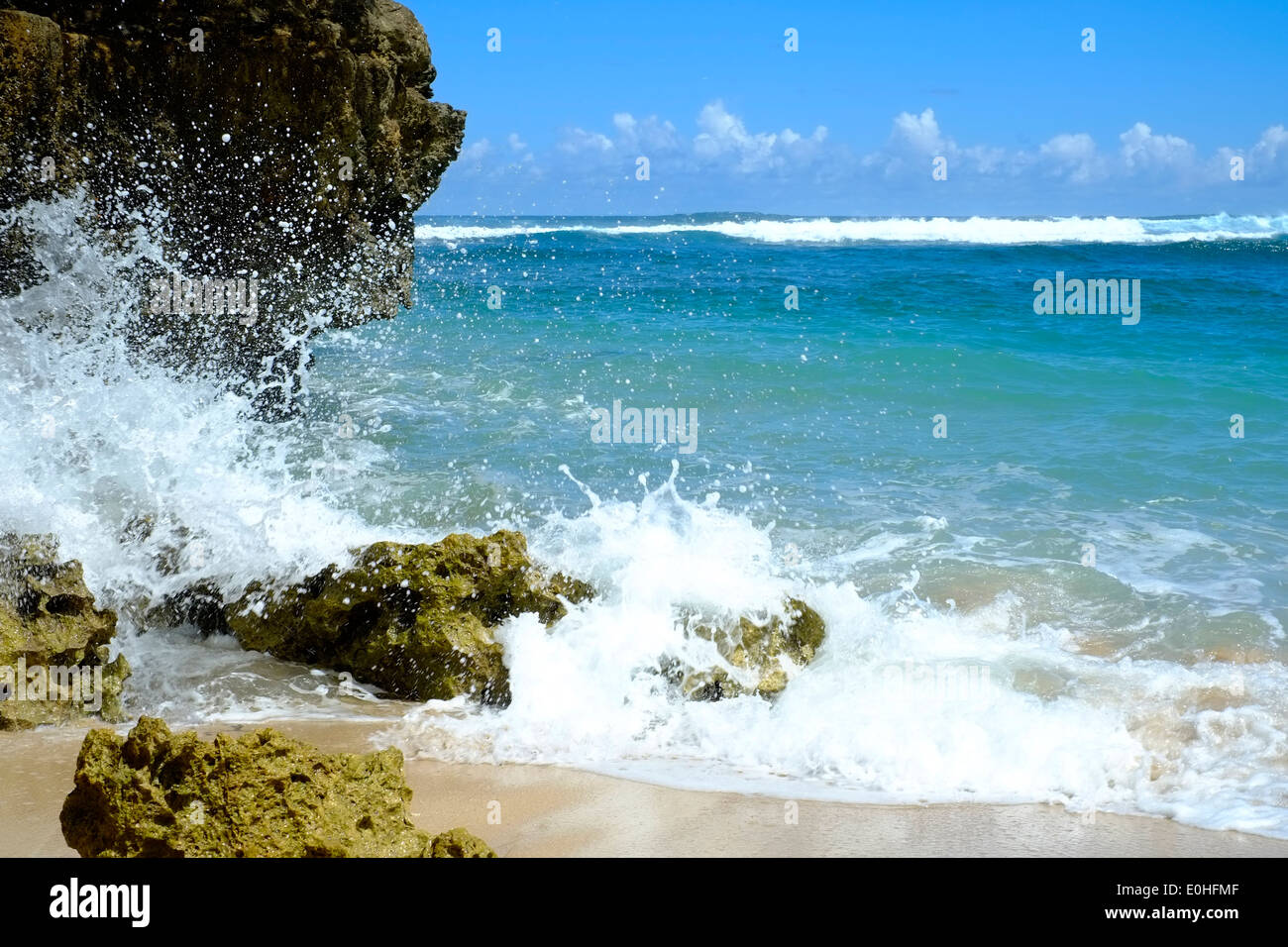 Plage de balekambang Banque de photographies et d’images à haute ...