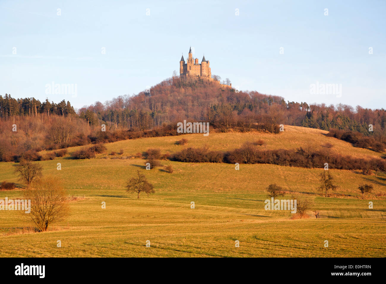 Deutschland, Bade-Wurtemberg, Burg Hohenzollern, Schloß Banque D'Images