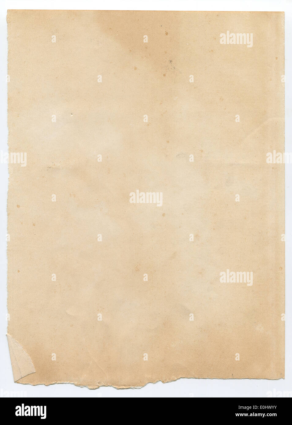 Old paper texture déchirée Banque D'Images