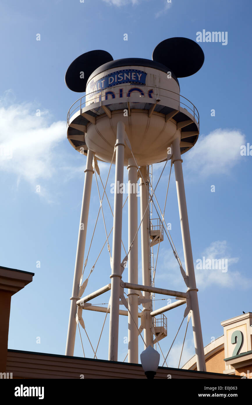 L'Earffel Tower, dans le Walt Disney Studios, Marne-la-Vallée, France. Banque D'Images