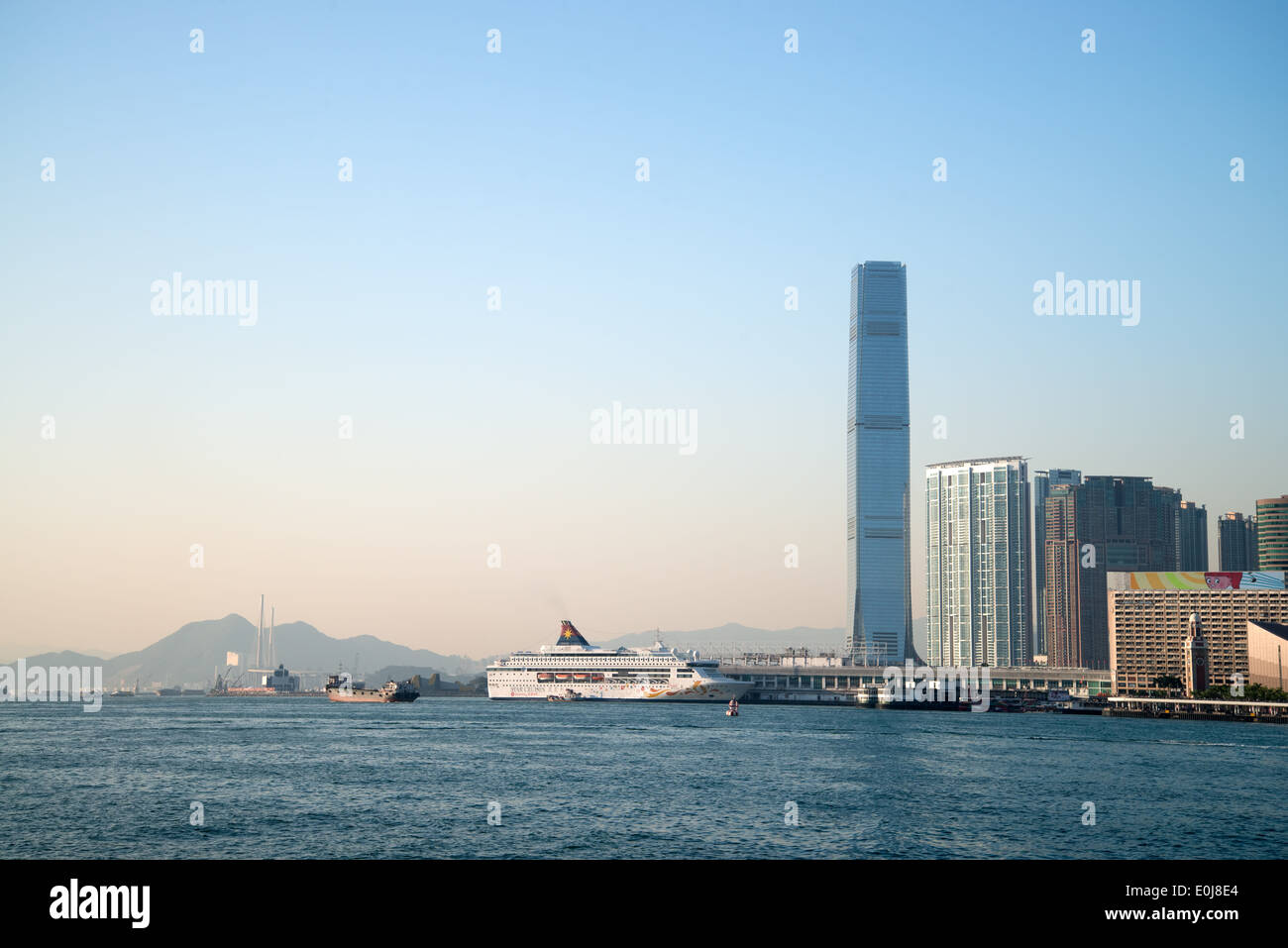 Le port Victoria de Hong Kong Banque D'Images