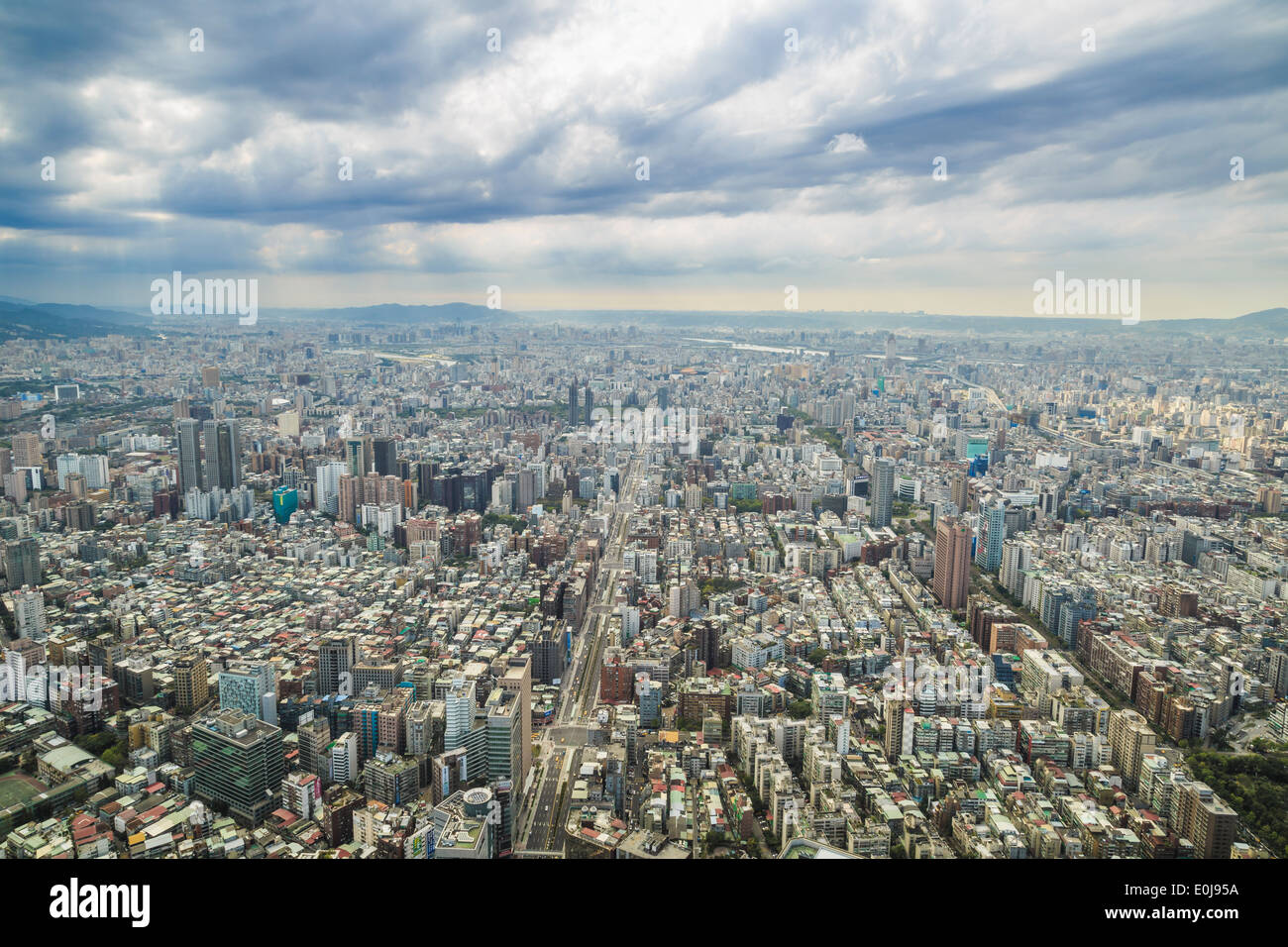 La ville de Taipei à Taiwan Banque D'Images