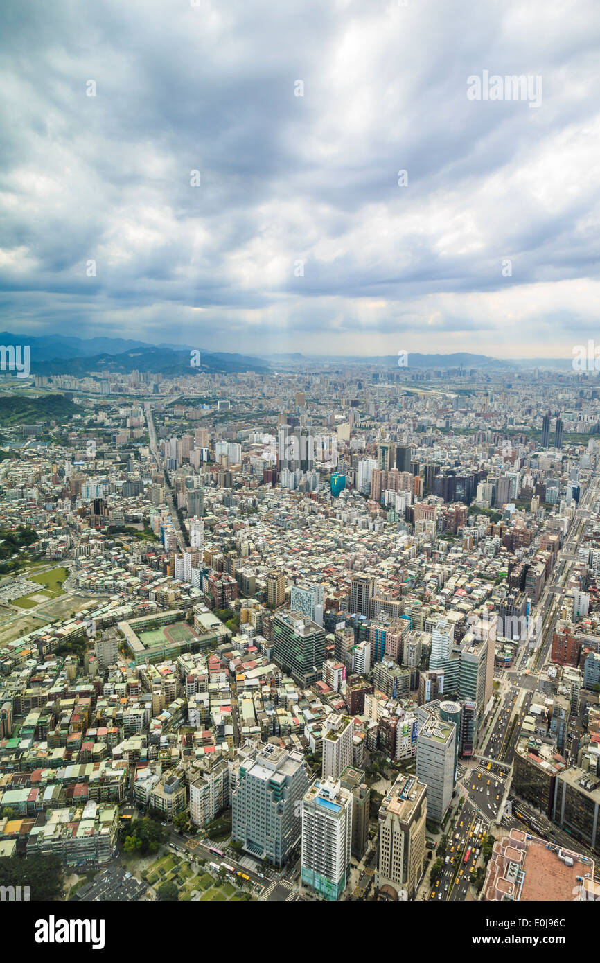 La ville de Taipei à Taiwan Banque D'Images