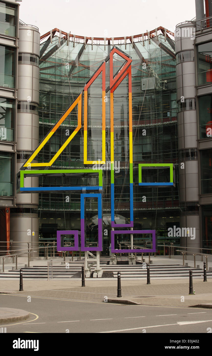 Le bâtiment du siège de Channel Four, 124 Horseferry Road, London SW1 Photo  Stock - Alamy