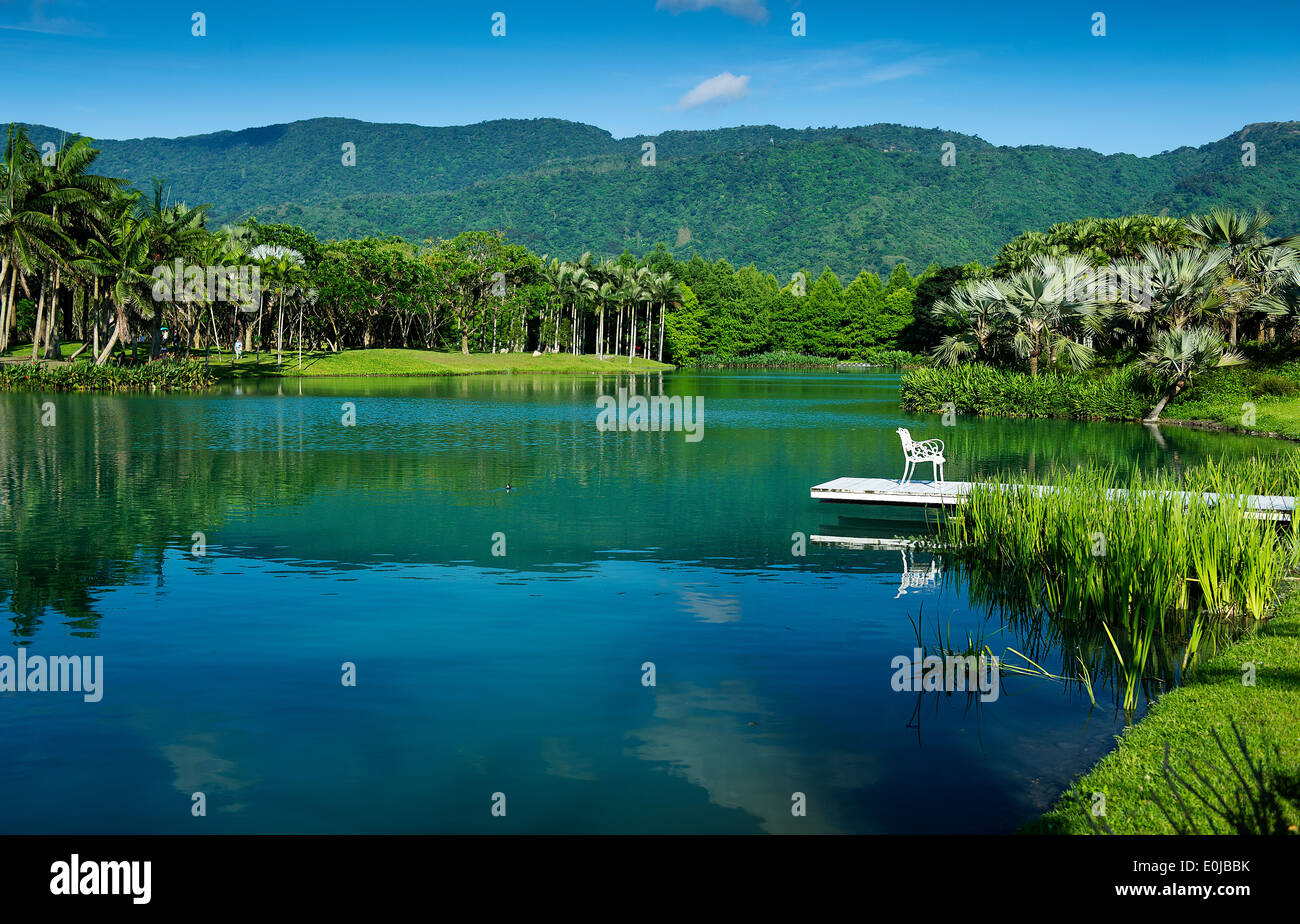 Lac de rêve au Parc National Yangmingshan à Taiwan Banque D'Images