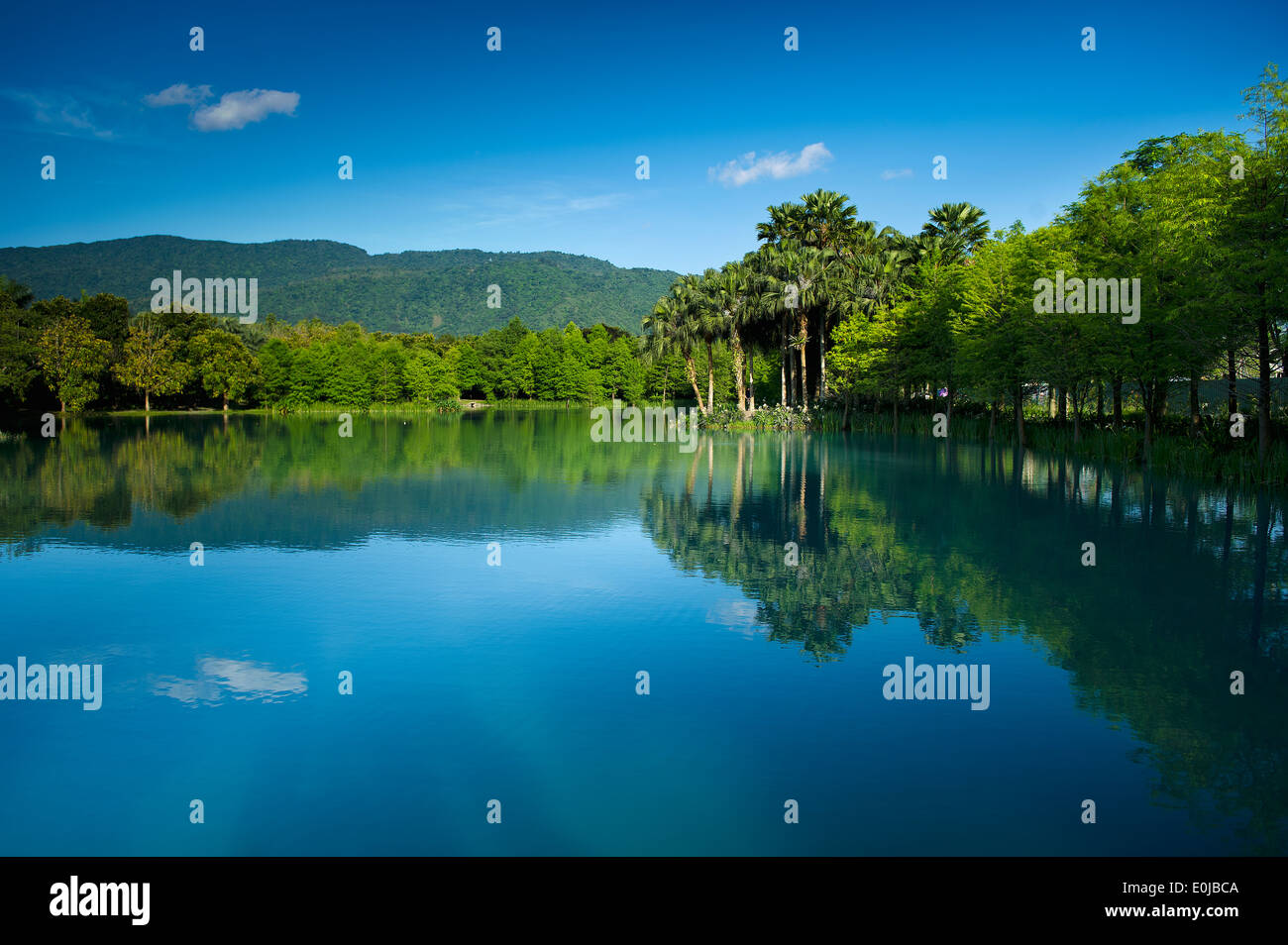 Lac de rêve au Parc National Yangmingshan à Taiwan Banque D'Images