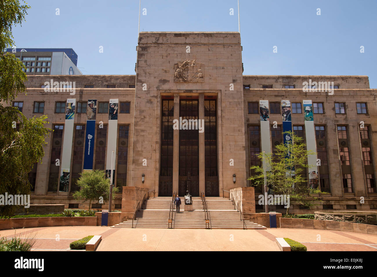 Anglo American Building, centre-ville, Johannesburg, Gauteng, Afrique du Sud, l'Afrique Banque D'Images