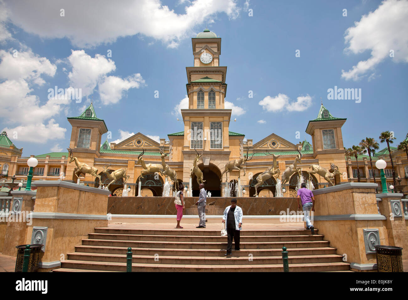 Gold Reef City Casino et Hôtel à Johannesburg, Gauteng, Afrique du Sud, l'Afrique Banque D'Images