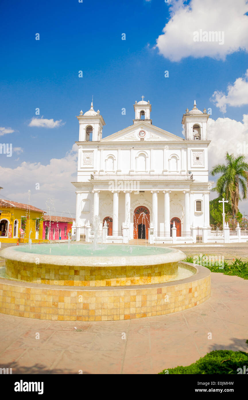 Suchitoto town en El Salvador Banque D'Images