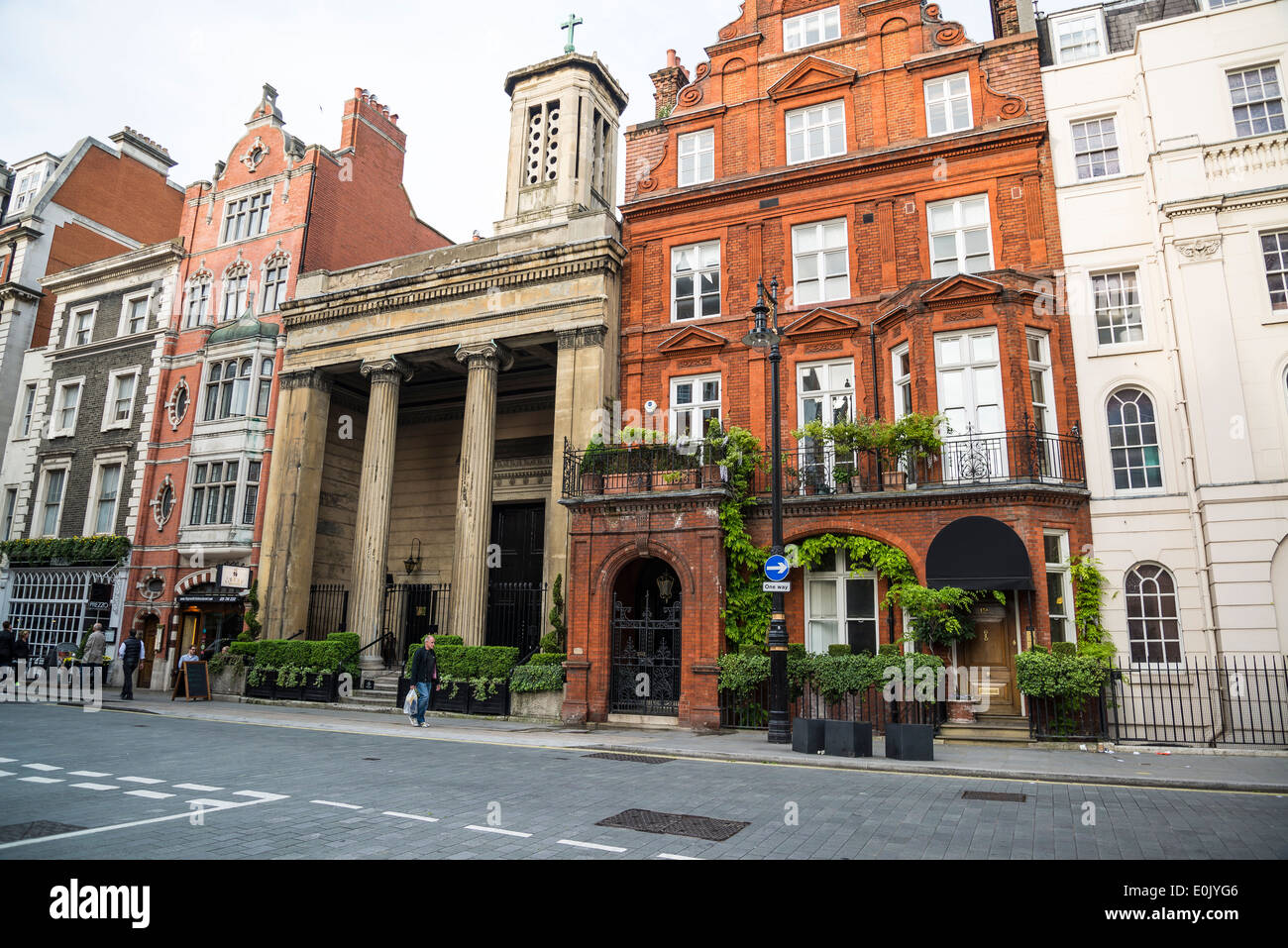 N Audley Street, W1, Mayfair, London, UK Banque D'Images