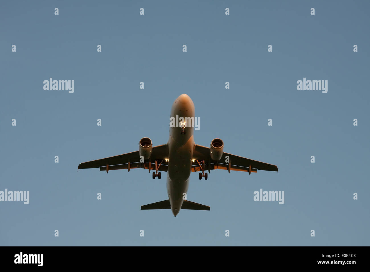 Avion de ligne Banque D'Images