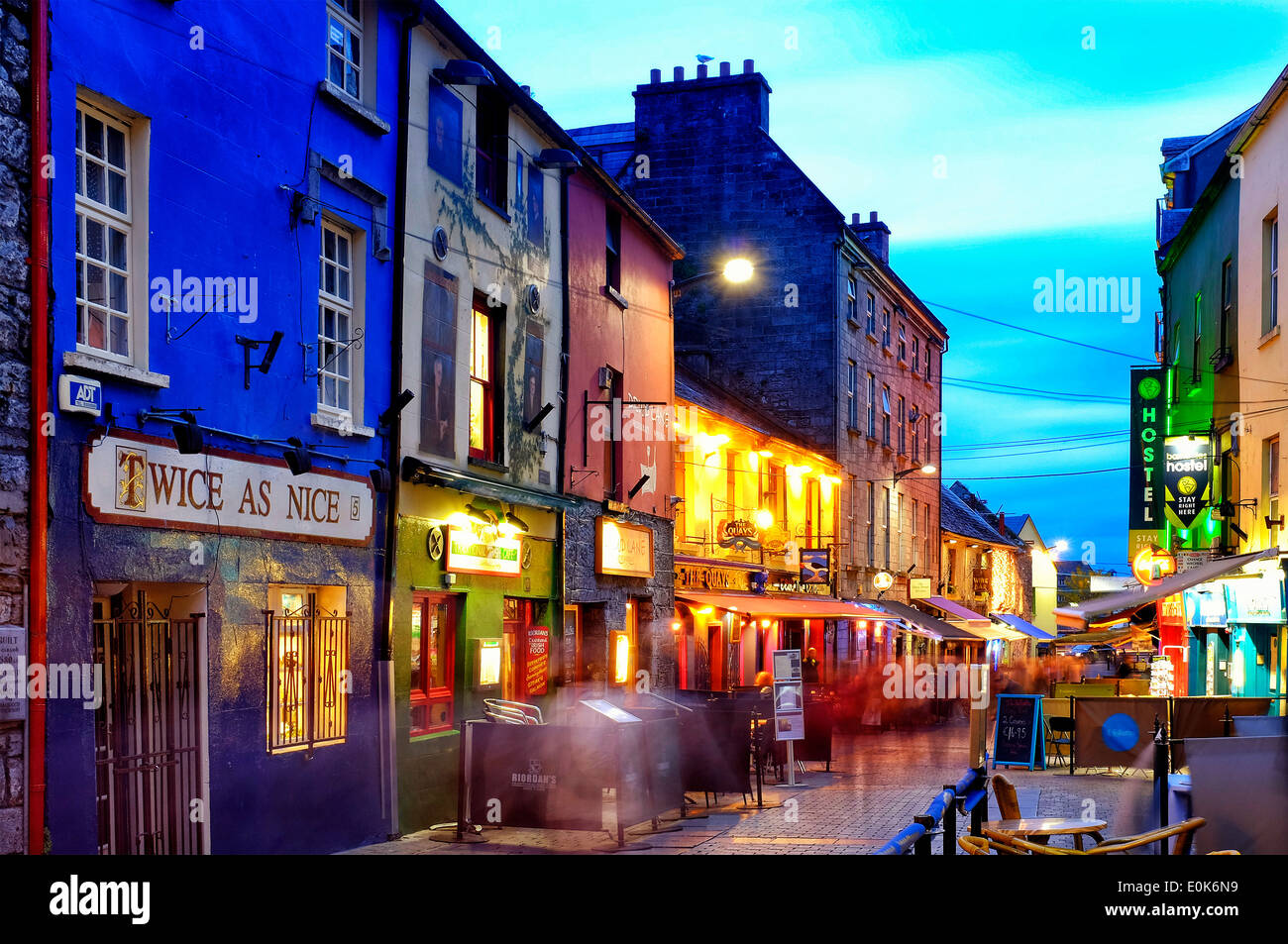 Quay Street, Galway, Irlande Photo Stock Alamy