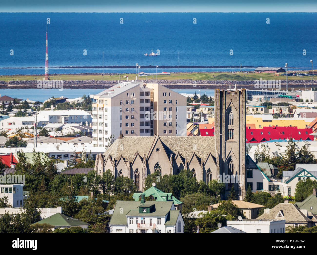 Reykjavik, Islande Banque D'Images