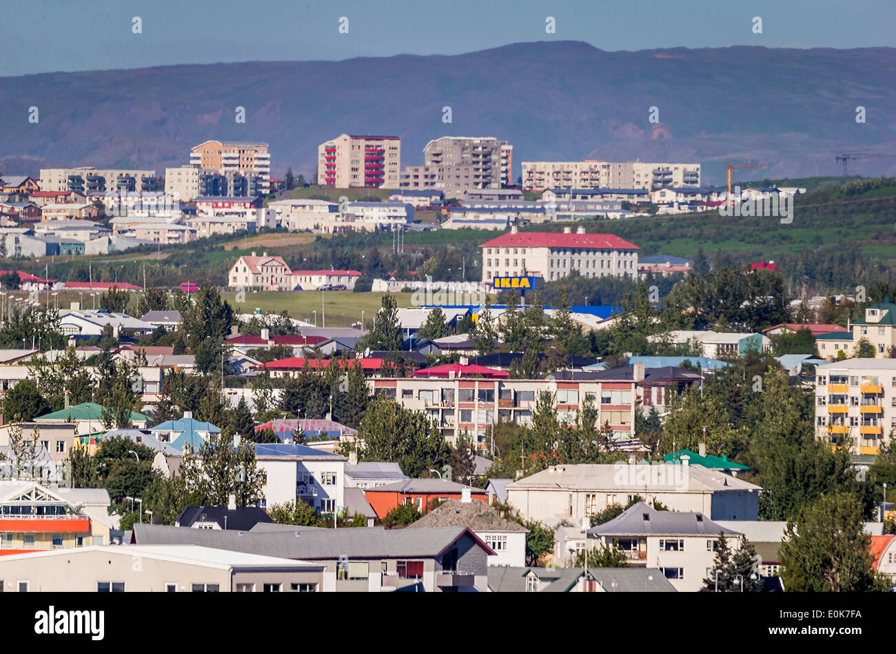Reykjavik, Islande Banque D'Images