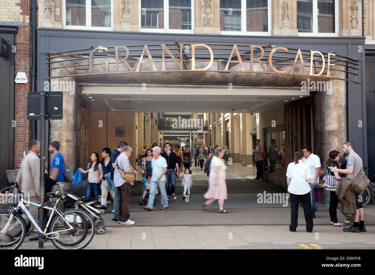 Le centre commercial Grand Arcade, St Andrews Street, Cambridge, Angleterre, Royaume-Uni Banque D'Images
