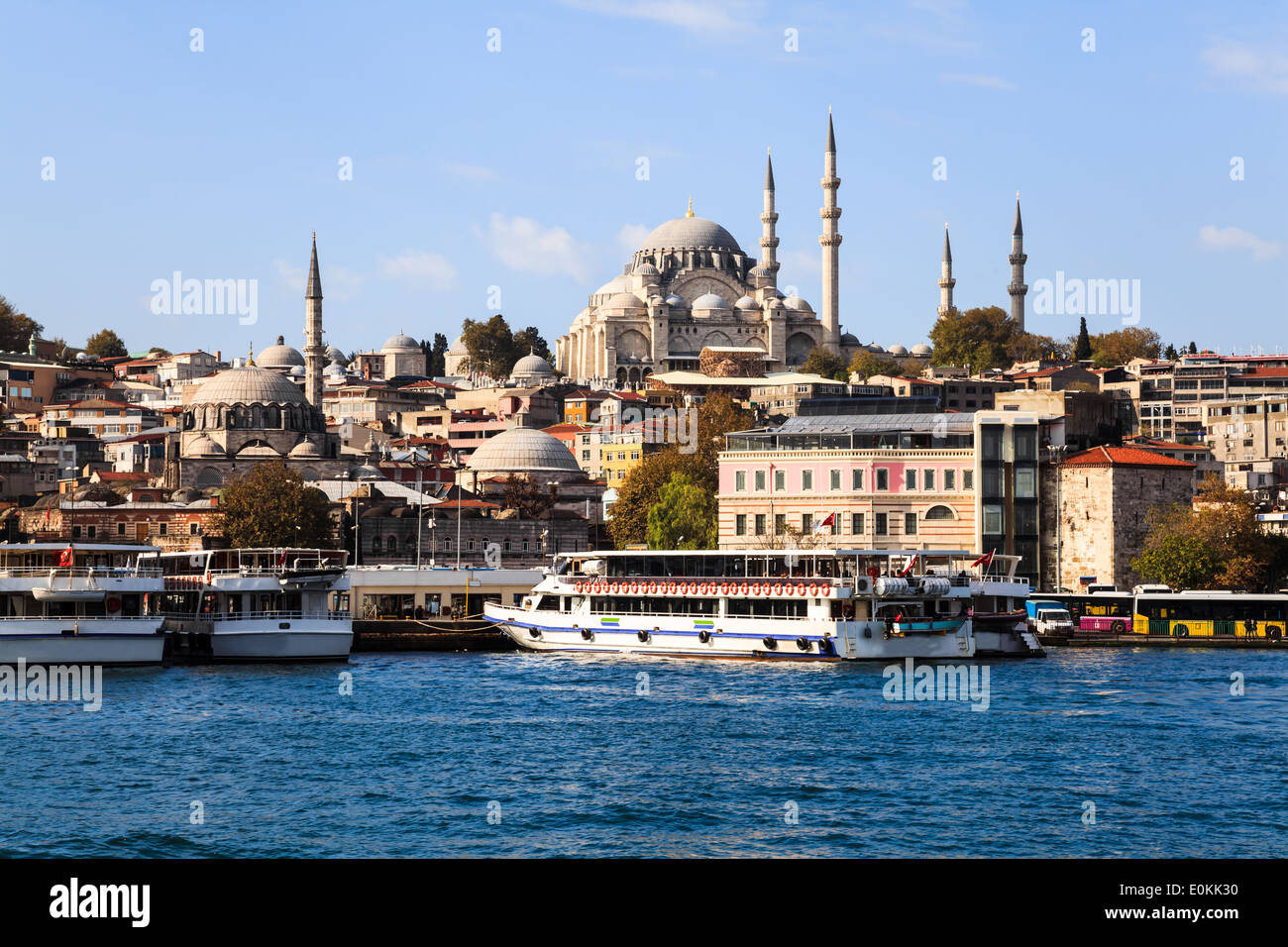 Mosquée bleue à Istanbul, Turquie Banque D'Images