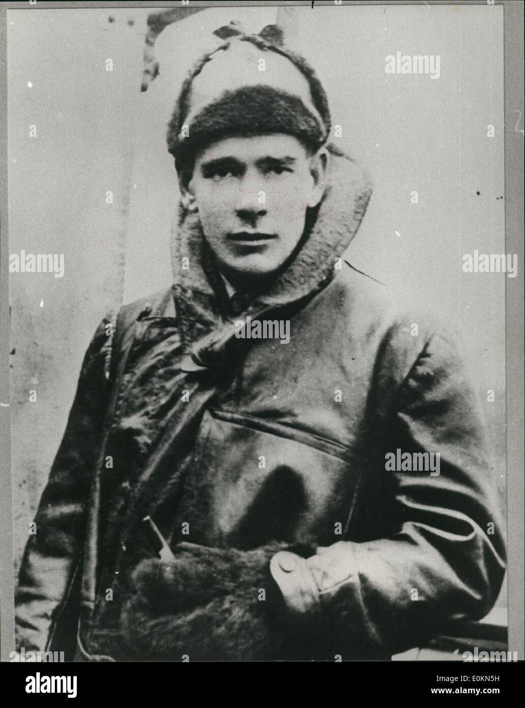 1 janvier, 1915 - Première Guerre mondiale : l'image montre le chef d'Escadron Micky Mannock du Royal Flying Corps. Banque D'Images