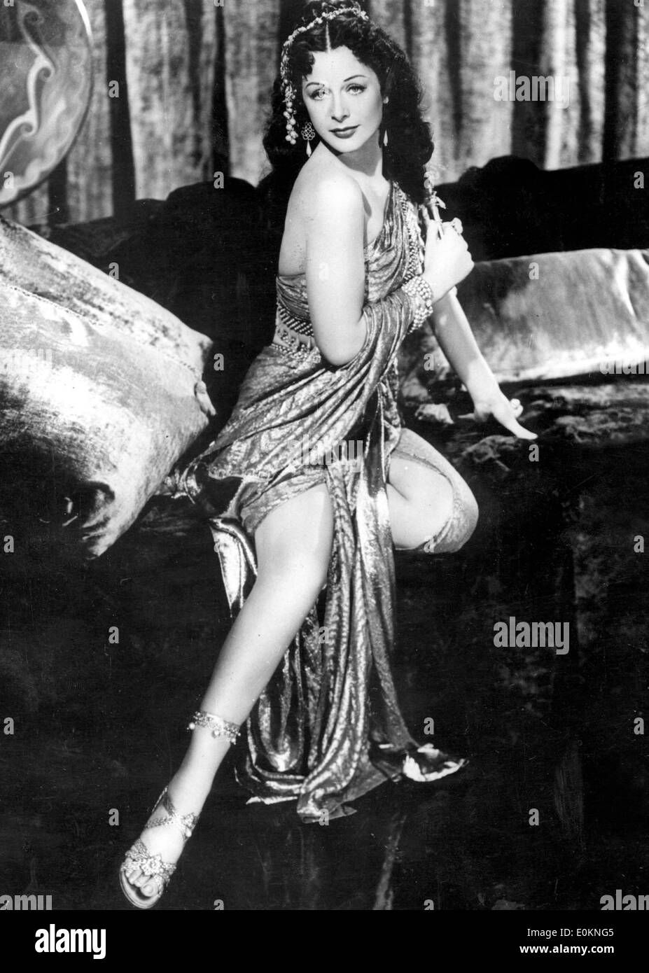 Portrait de l'actrice autrichienne/Jewish-American Hedy Lamarr à Vienne, Autriche Banque D'Images