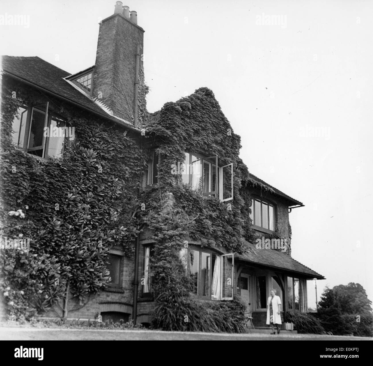 Dramaturge George Bernard Shaw's home à Londres, Angleterre Banque D'Images