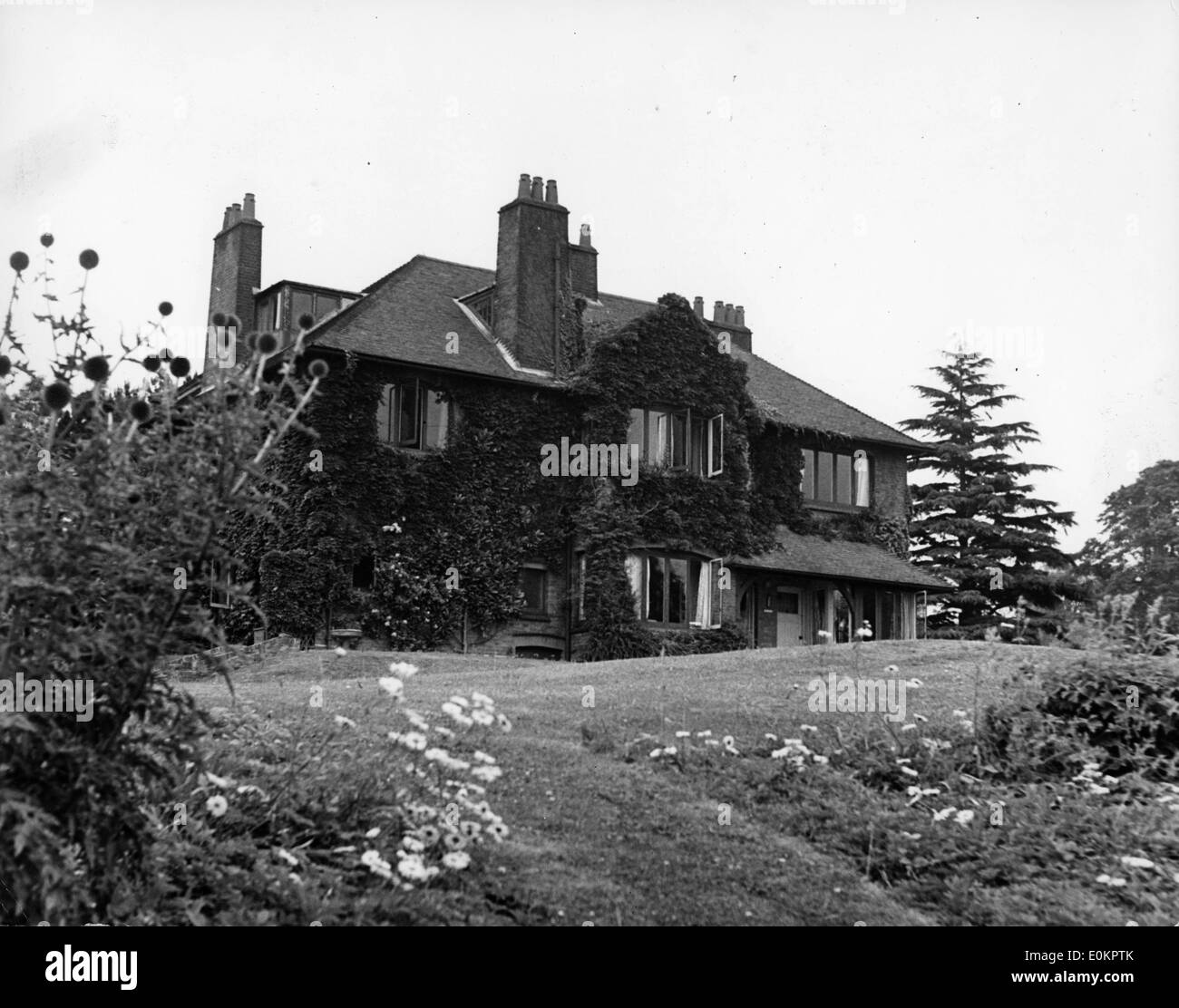 Dramaturge George Bernard Shaw's home à Londres, Angleterre Banque D'Images