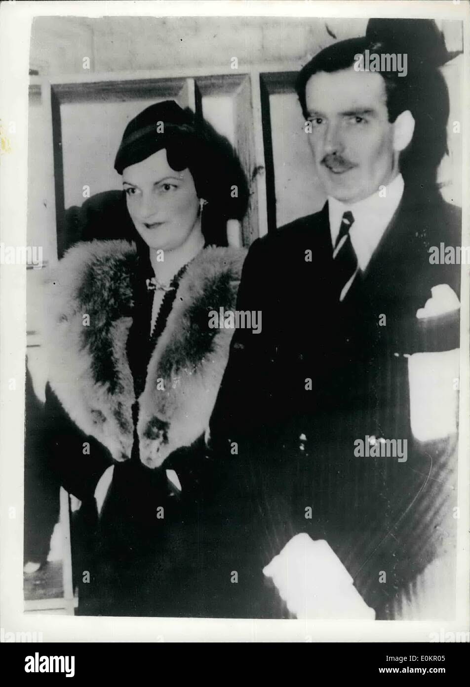 10 févr. 02, 1938 - Anthony Eden $ sa femme, été de à l'ancienne expression, sur la raison pour laquelle il a reconnu sa partie ab,secrétaire des affaires étrangères à l'osier et de Lexington. Banque D'Images 10 févr. 02, 1938 - Anthony Eden $ sa femme, été de à l'ancienne expression, sur la raison pour laquelle il a reconnu sa partie ab,secrétaire des affaires étrangères à l'osier et de Lexington. Banque D'Images